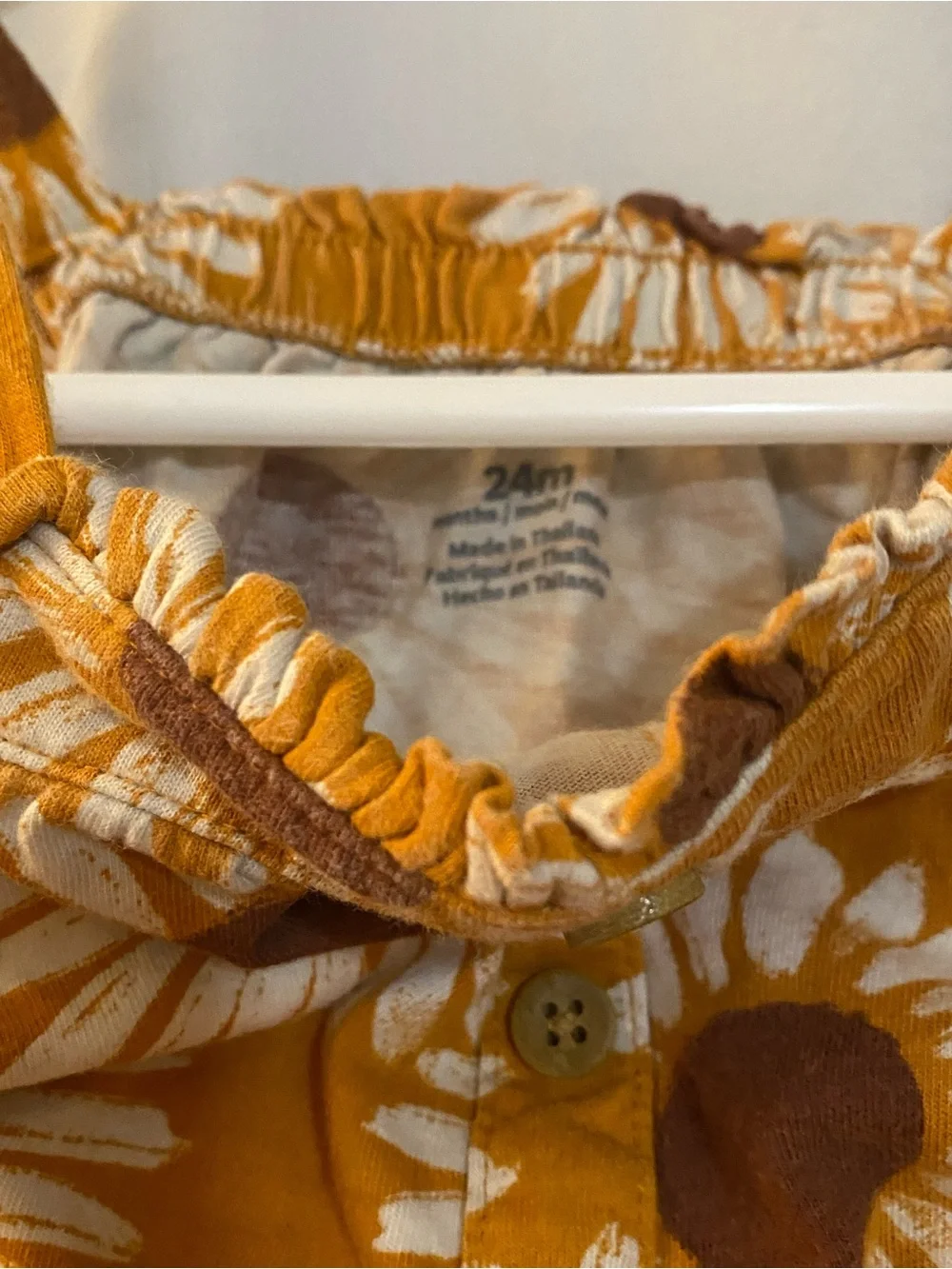 Carters 24 months sunflower tank top (July)